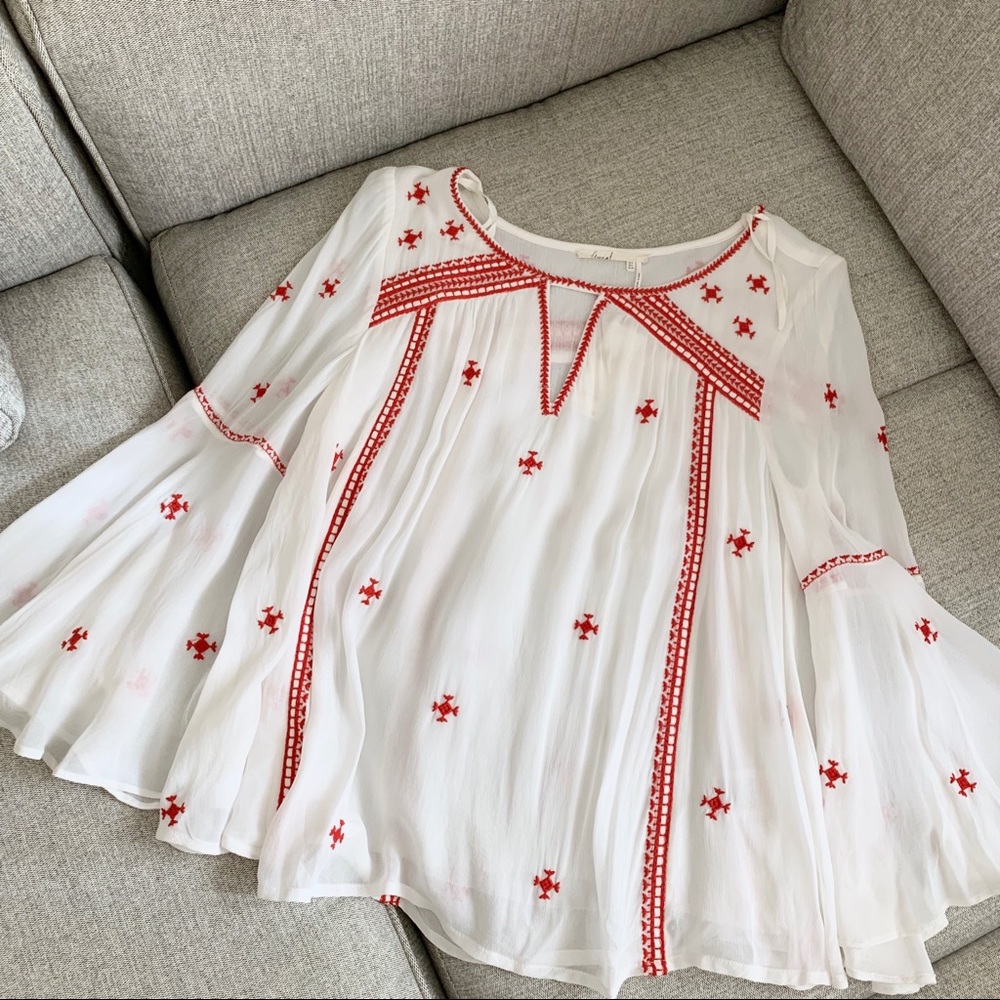 Anthropologie boho top